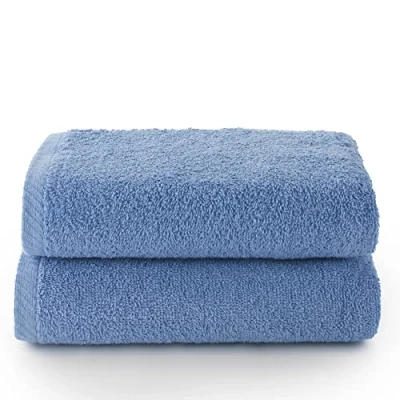 Image of Top Towel s 2 Piece Set Bath Towels 100% Cotton 400gsm 100x50cm