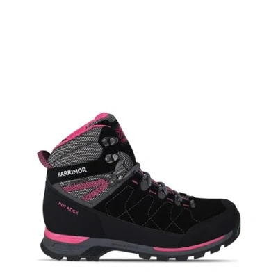 Image of Karrimor Hot Rock Womens Walking Boots Black/Pink 7 (40)