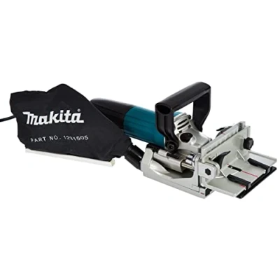 Image of Makita PJ7000 240V Biscuit Jointer Supplied in a Carry Case, Blue, SMALL