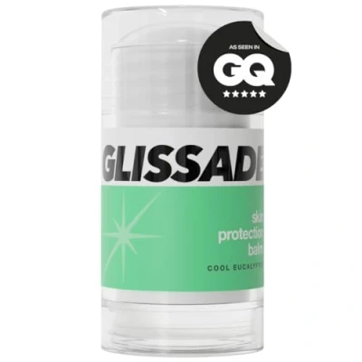 Image of Glissade Anti Chafe &amp; Blister Stick 40g Cooling Eucalyptus Balm Skin Protect Barrier for Soreness, Friction Prevention Running Sports Essential Natural Organic