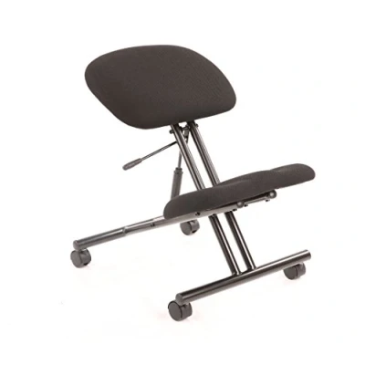 Image of Dynamic OP000070 Kneeling Stool Task Operator Fabric Chair Black