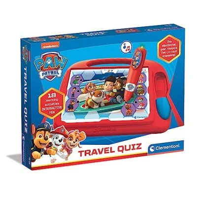 Image of Clementoni Paw Patrol: Interactive Learning Playtable with Quiz Pen &amp; Educational Cards (4 6 + Years)