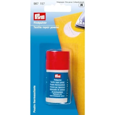 Image of Prym 987157 Heat Activated Textile Powder, 2 x 1 500 cm, White