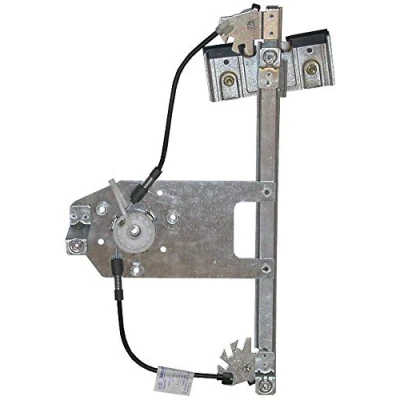 Image of 1U0839462B Window regulator VALEO 850585 Right Rear electric without motor with comfort function SKODA: Octavia II Hatchback, 2 Combi