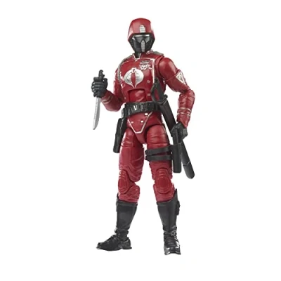Image of G.I. JOE F40275X0 GI Classified Series, Premium Collectible 6&quot; Purple Guard 50 Figure with Many Accessories Special Packaging, Multicolour