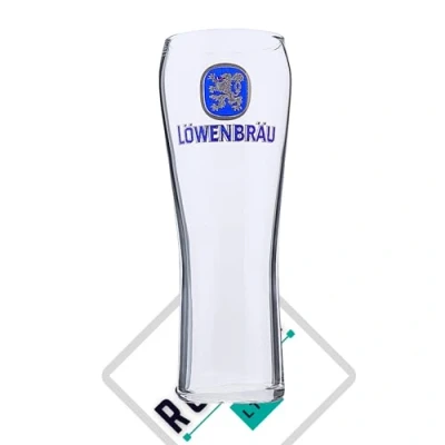 Image of Roxley Lowenbrau Pint Glass Lager Beer Also Comes with Branded Mat