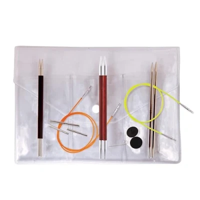 Image of KnitPro Comby Interchangeable Needle Sampler Set II 1 Unit,60 &amp; 80cm