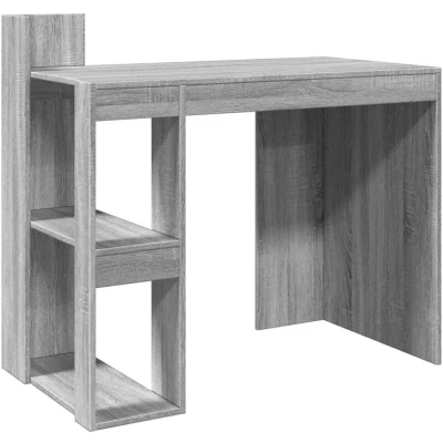 Image of vidaXL Office Desk Grey Sonoma 103.5x56.5x94 cm Engineered Wood