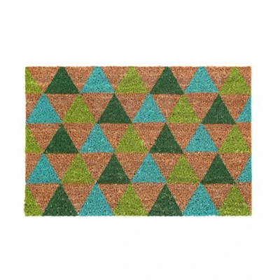 Image of Premier Housewares Geo Coir Doormat, 60 x 40 cm