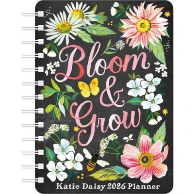 Image of Katie Daisy 2026 Weekly Planner Calendar: Bloom &amp; Grow