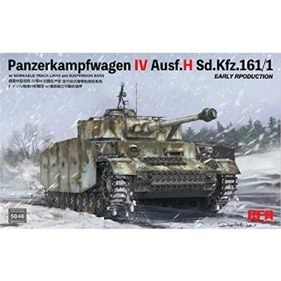 Image of ライフィールドモデル RFM5043 RYE Field Model RM5046 Panzerkampfwagen IV Ausf. J Last Production with Full Interior 1:35, Green, Black