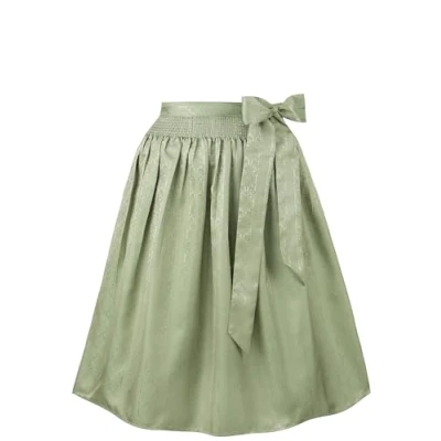 Image of Stockerpoint Women&#039;s Corinna Midi Dirndl Apron, Light Green, 46 50