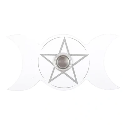 Image of Triple Moon Spell Candle Holder Something Different Wholesale Stand UK