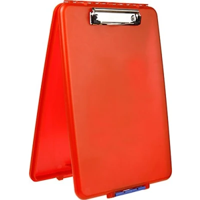 Image of Dexas Slimcase Storage Clipboard, Red