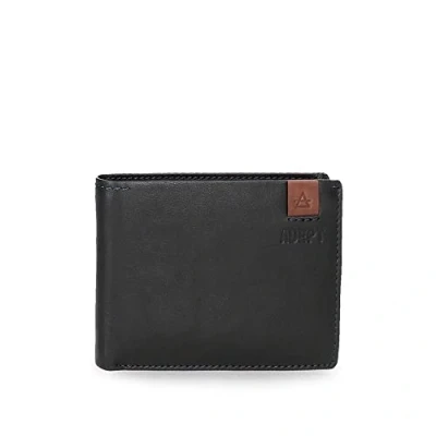 Image of joumma bags,s.l. Adept MAX Wallet with Purse Blue 12.5 x 9.5 1 cm Leather, Blue,
