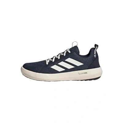 Image of adidas Unisex Terrex Boat Climacool Shoes Hiking, Legend Ink/Chalk White/semi Impact Orange, 9 UK