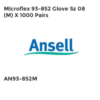 Image of Ansell Microflex 93 852 Glove Medium