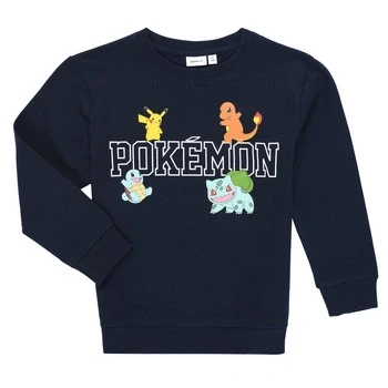 Image of Name it Nkmday Pokemon SKY Sweatshirt for kids, Size: 11 12y, Dark sapphire