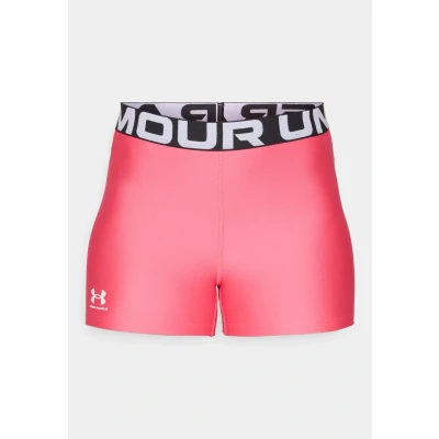 Image of Under Armour Shorty Leggings, Women&#039;s, Size: XXL, Super pink/white