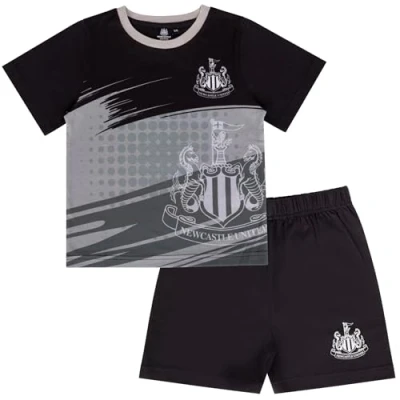 Image of Newcastle United F.C. Short Pyjamas 7 8 years 128cm Black