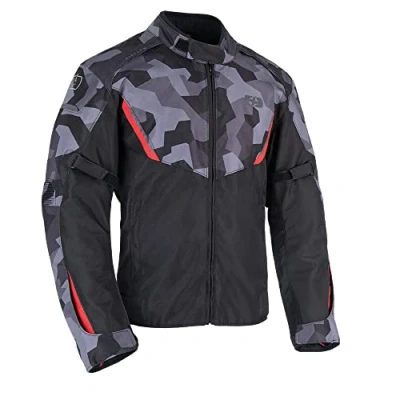 Image of Oxford Men&#039;s Delta 1.0 Motorcycle Jacket, Camo, M