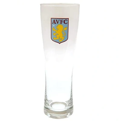 Image of Aston Villa Tall Pint Glass Football Gift
