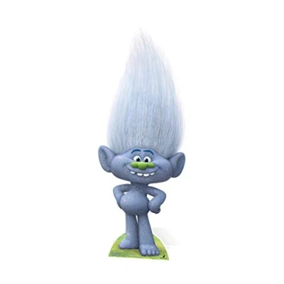 Image of STARL CUT OUTS Glittery Grey Troll Guy Diamond, Multi Colour, 96 x 38 cm