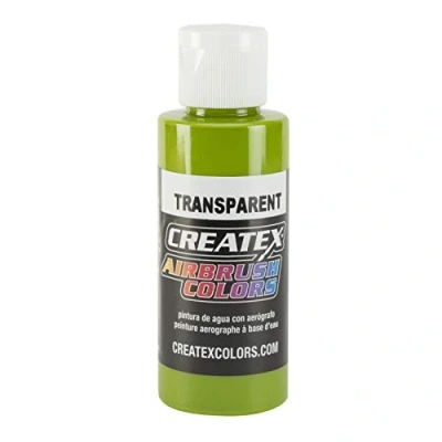 Image of Createx 60 ml Paint, Transparent Leaf Green