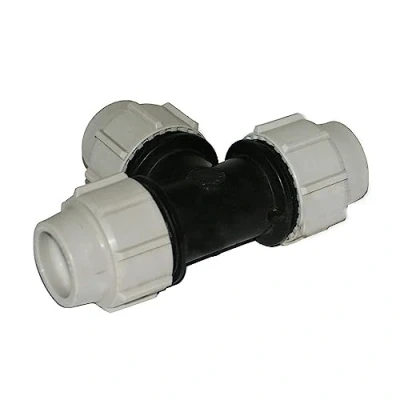 Image of PLASSON MDPE 32mm Equal Tee 7040