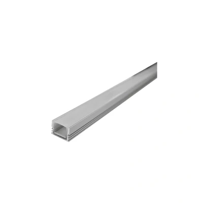 Image of Surface Mount 1M Aluminium Profile (Depth 13mm) Integral LED