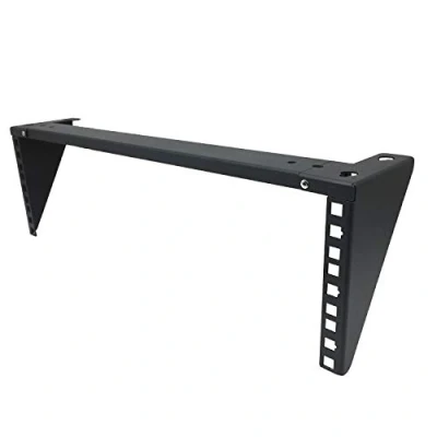 Image of Jingchengmei 3U Lightweight Foldable Wall Mount Patch Panel Bracket 19 inch Steel Vertical Mounting for Network and Data Equipment (3U35P)