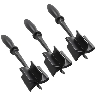 Image of 3pcs Mince Meat Masher Heat Resistant Chopper with Non Slip Handle Multifunctional and Mix Hamburger Nylon Ground Beef for Meat, Minced Butter, Potato
