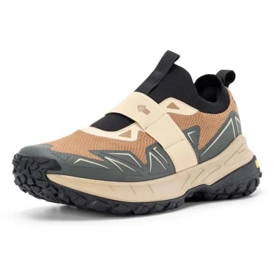 Image of FitVille Mens Extra Wide Hiking Shoes Trekking Trails Sneakers V4