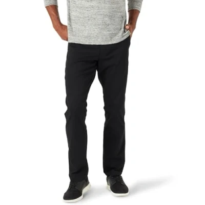 Image of Lee Men&#039;s Performance Series Extreme Comfort Relaxed Pant Casual, Black, 32W x 30L