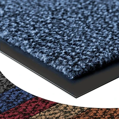 Image of casa pura® Dirt Trapper Entrance Mat Sky Non Slip Many Options Blue Mottled 60x90cm