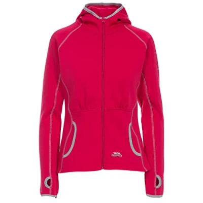 Image of Trespass Sunnyside, Marine, XL, Warm Fleece Jacket 300gsm with Hood for Women, X Large, Blue