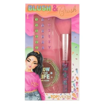 Image of Depesche TOPModel Beauty and Me 12750 Blush Brush Cosmetic Set with