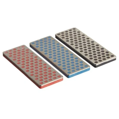 Image of DMT WS7K 70 mm Mini Diamond Ski and Snow Board Stone Clear (Set of 3)