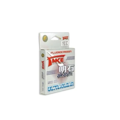 Image of Ultraclear Fishing Nylon Take Akashi Fluocarbon 50 m Model: 0.18 mm