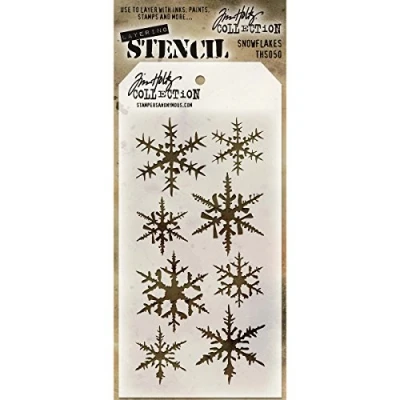 Image of Art Gone Wild Plastic Tim Holtz Doily Stencil
