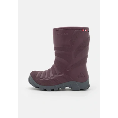 Image of Viking Ultra 2.0 Unisex Winter boots for kids, Size: 5, Grape/grey Natural rubber