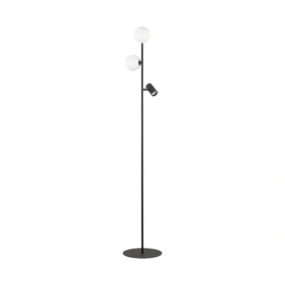 Image of Vox Multi Arm Floor Lamp Black 3xGU10, G9