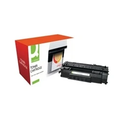 Image of Q Connect Compatible Solution 49A Black LaserJet Toner Cartridge Q5949A