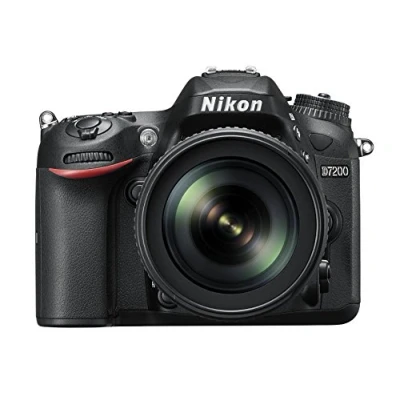Image of Nikon D7200 Digital SLR Camera (24.2 MP, 18 105 mm VR Lens, Wi Fi, NFC) 3.2 Inch LCD Screen (Renewed)
