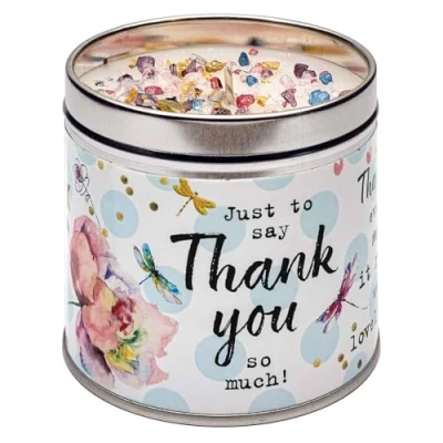 Image of Best Kept Secrets Thank You Tin Candle