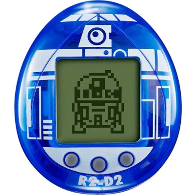 Image of TAMAGOTCHI 88822 Star Wars R2D2 Virtual Pet Droid with Mini Games, Animated Clips, Extra Modes and Key Chain, Multicolour