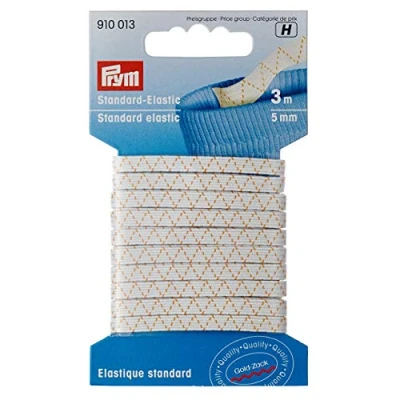 Image of Prym Elastic, White, 5 mm, weiß, 3 m