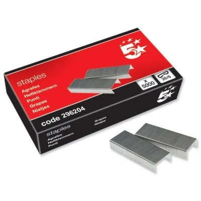Image of 3 X Staples 26/6 mm