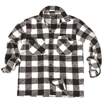 Image of Mil Tec Flannel Blouse White XL
