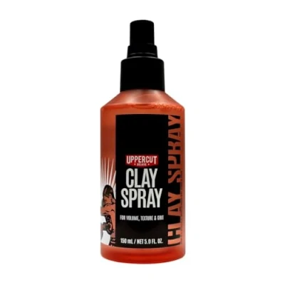 Image of UPPERCUT DELUXE Clay Spray 150ml Volumizing Hair for Men, Adds Texture &amp; Thickness